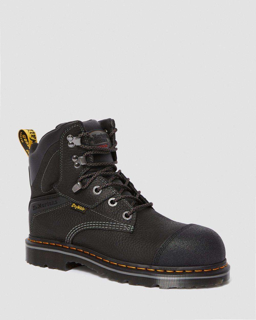 Dr Martens Duxford Grizzly Waterproof Steel Toe Pracovné Topánky Panske ( Čierne ) SK 970-AMPOQI